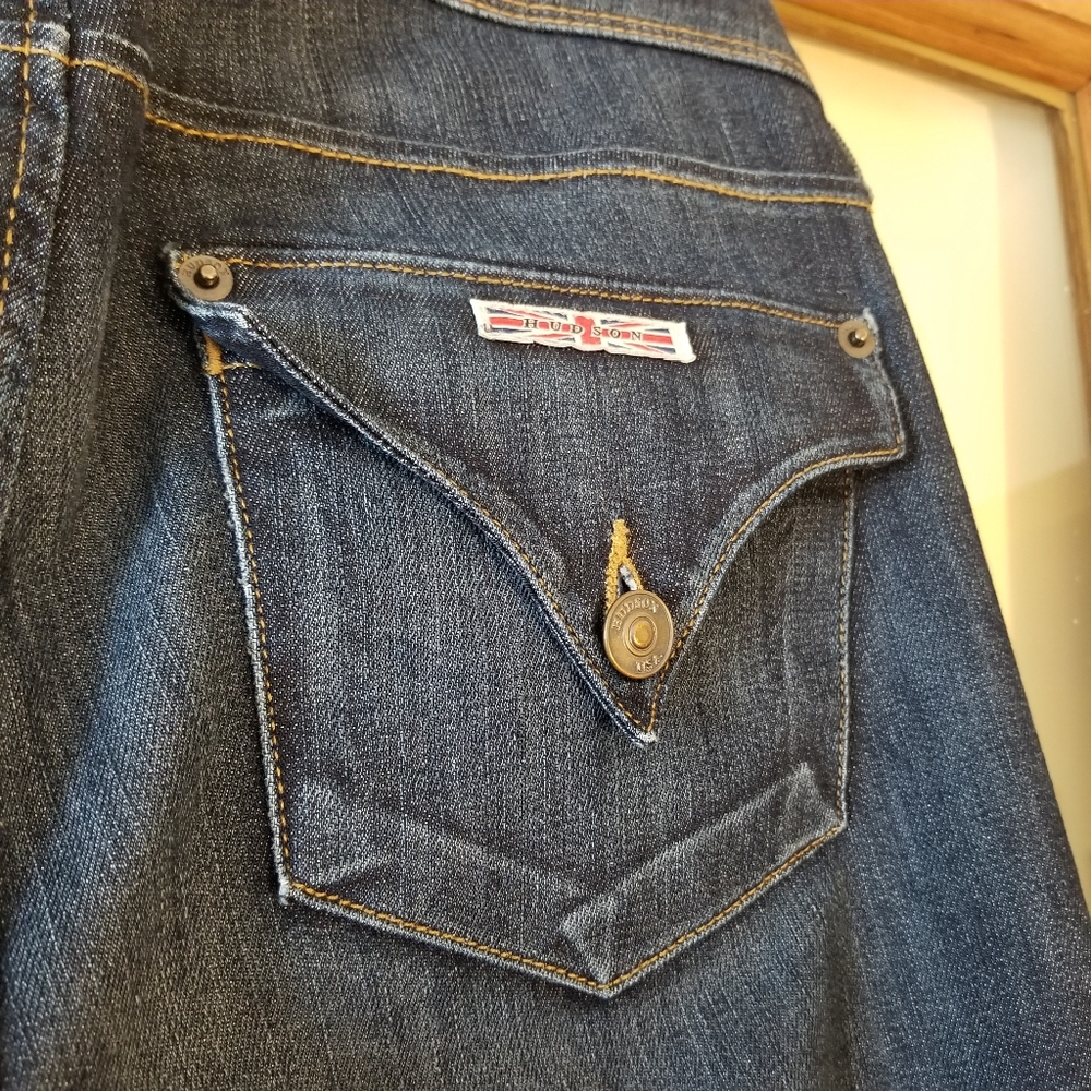 Hudson Collin Flap Skinny Jean Size 28